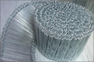 galvanized loop ties