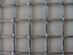 Galvanized Square Opening Crimped Wire Mesh