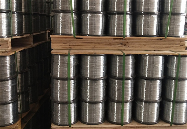 20kg spool wire, electro galvanized